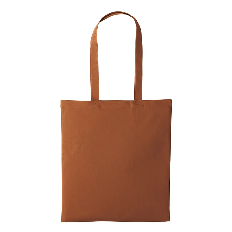 Nutshell Recycled Cotton Tote Bag - Chestnut