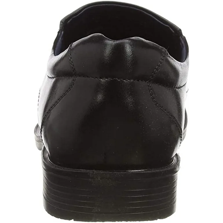 Hush Puppies Boys Brody Leather Shoes - Black - 1