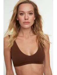 Bra - Brown - Plain - 2