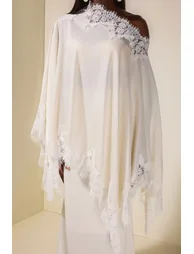 Satin Lace One Shoulder Top & Maxi Skirt Set - 6