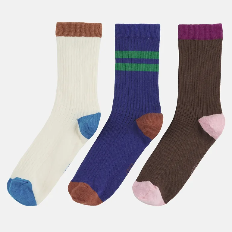 Pack of 3 Pairs of Crew Socks