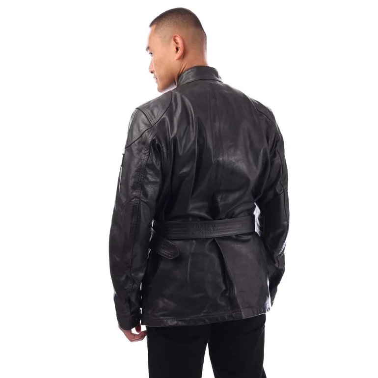 Men's Belstaff Legacy Trialmaster Panther Jacket in Black - 2