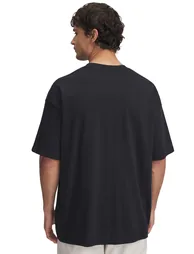 Graphic Print Round Neck Oversized T-Shirt - 2
