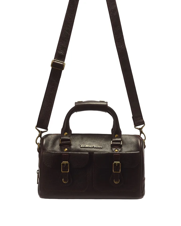 Overdrive Leather Handbag with Handles - 1