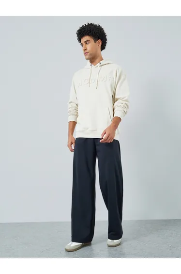 Eco Earth Relaxed Fit Embossed Fleece Sweatshirt