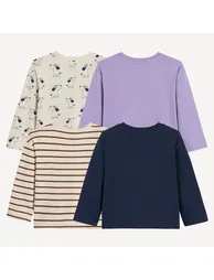 Pack of 4 Long Sleeve T-Shirts - 2