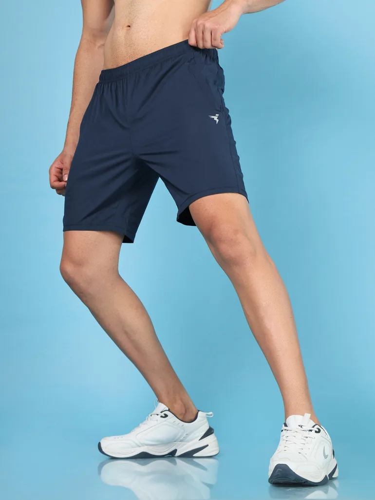 Solid 2-Way Stretch Shorts - 2