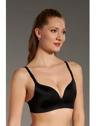 Non-wired Laser Seamless Cupped Bra - 1