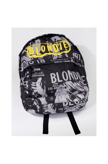 Blondie 3rd February 1977 LA Concert Backpack - Black/White/Yellow product thumbnail 4