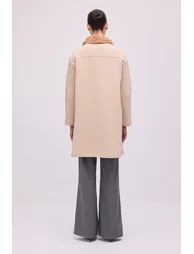 FUR-COLLARED JACKET - 7