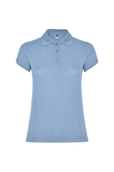 Roly Womens/Ladies Star Polo Shirt - Sky Blue