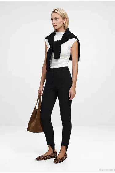 DILVIN Women's Straight-Leg Pants