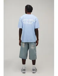 Limited Edition Oversized T-Shirt - dusty blue - 2