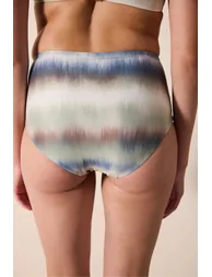 PENTI Dalia High Waist Ruched Bikini Bottom - 2