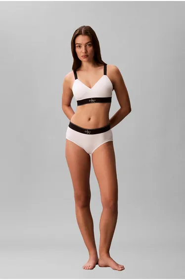 Lightly Lined Bralette White