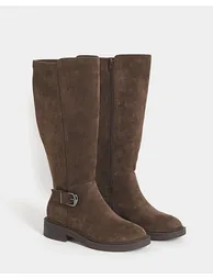 Buckle Stretch Knee High Ex Wide SC - 3