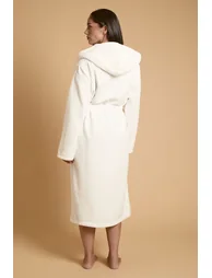 Waffle Velour Dressing Gown - 2