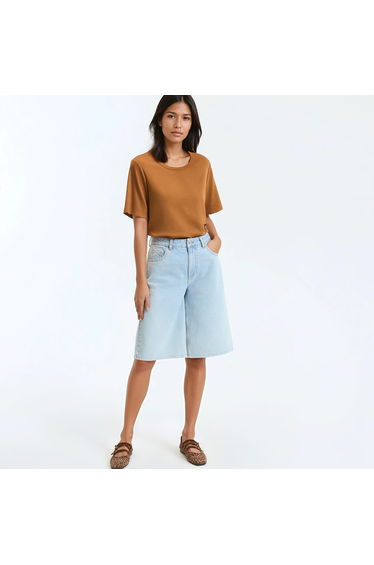 Crew Neck T-Shirt with Short Sleeves