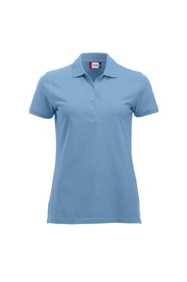 Clique Womens/Ladies Marion Polo Shirt - Light Blue