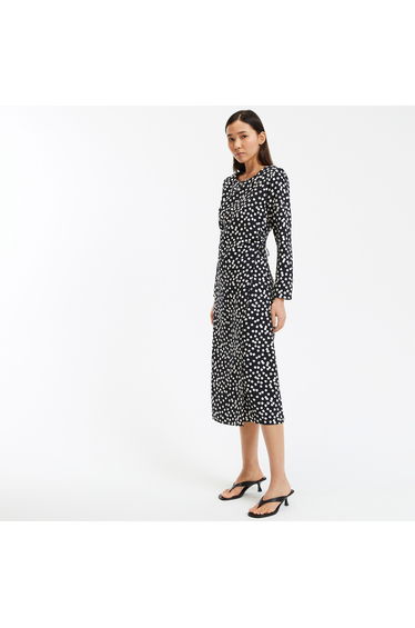 Polka Dot Maxi Dress