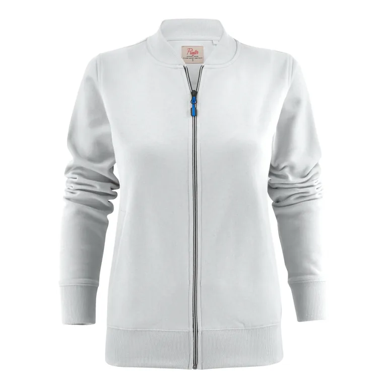 Printer Womens/Ladies Javelin Sweat Jacket - White