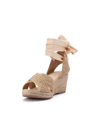 Wide Fit Wedge Sandals - 1