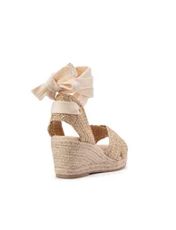 Wide Fit Wedge Sandals - 2