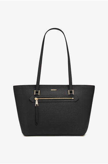 Bryant Ave Medium Tote Black Gold