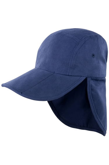 Result Unisex Headwear Folding Legionnaire Hat / Cap - Navy Blue