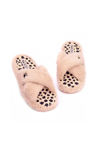 Barbie Womens/Ladies Crossover Fluffy Slippers