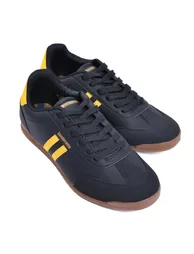 Lambretta Mens Tackle Retro Low Rise Mod Trainers Sneakers
