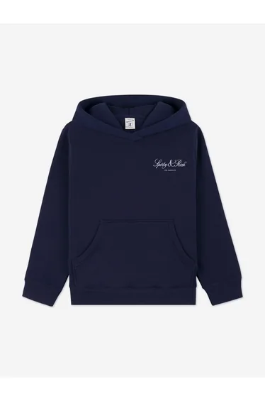 Sporty & Rich Kids Vendome LA Hoodie in Navy