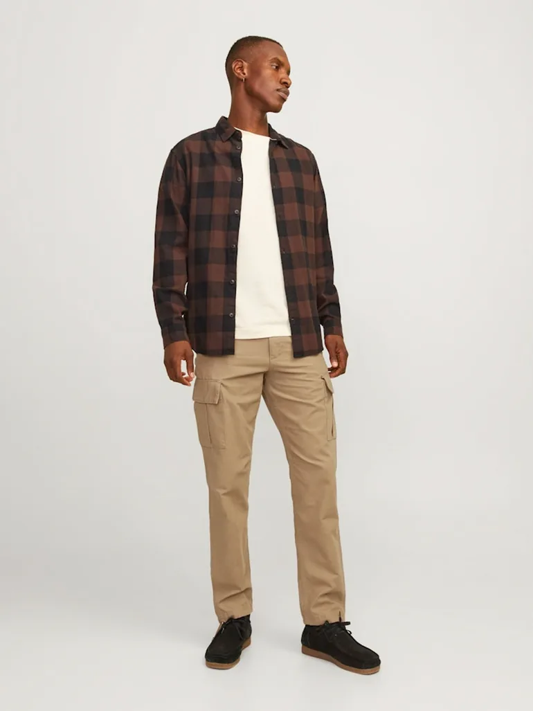 Brown Barkley Cargo Pants