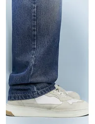 Blue Loose Fit Jeans - 1