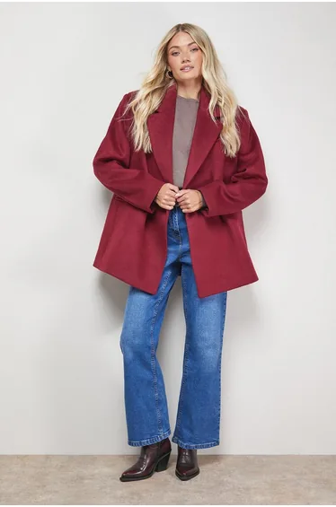 Relaxed Blazer Coat