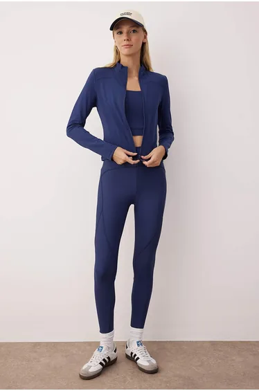 Navy Blue Diving/Scuba Tank Sports Bra
