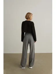 Cross Palazzo Trousers - 1