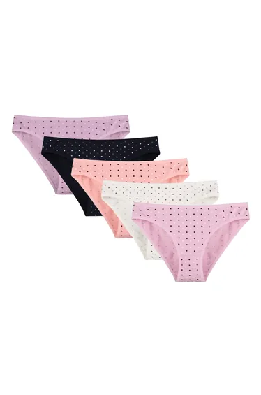 5-Pack Donella Women's Panties - Cotton