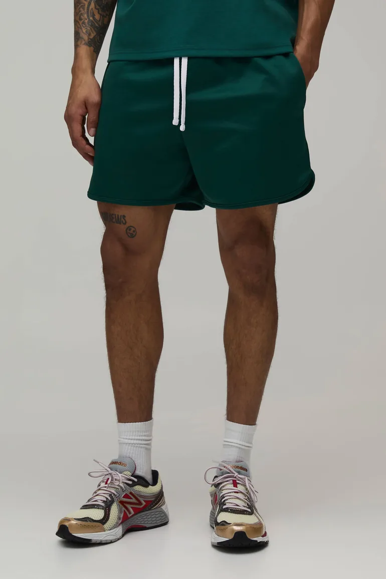 Racer Fit Tricot Jersey Short - forest