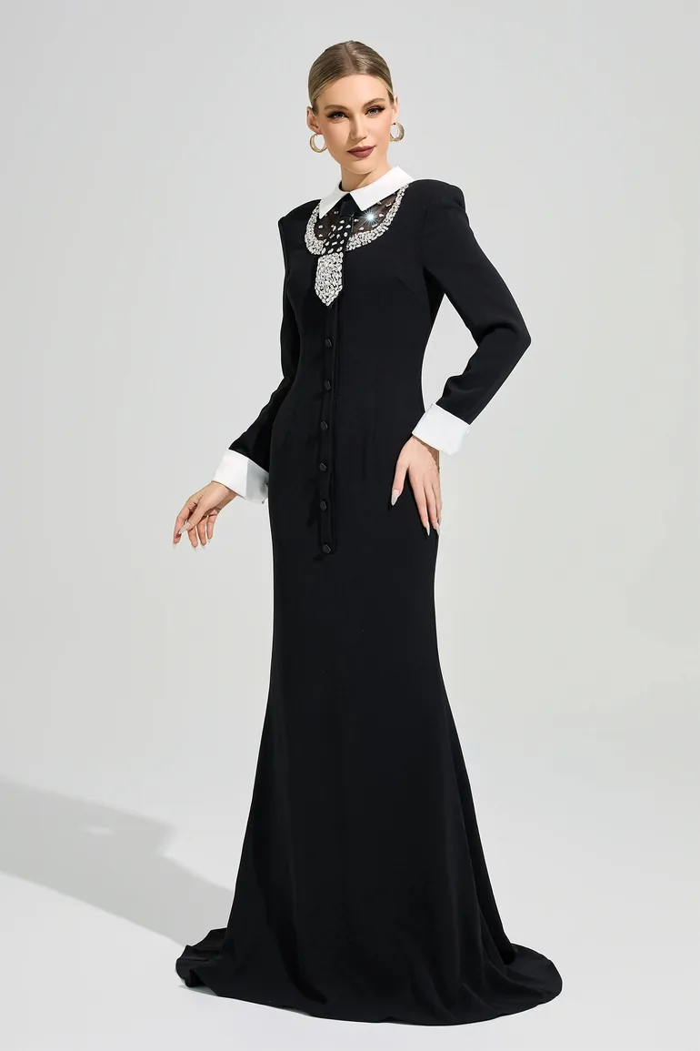 Beckett Black Diamond Formal Dress - 5