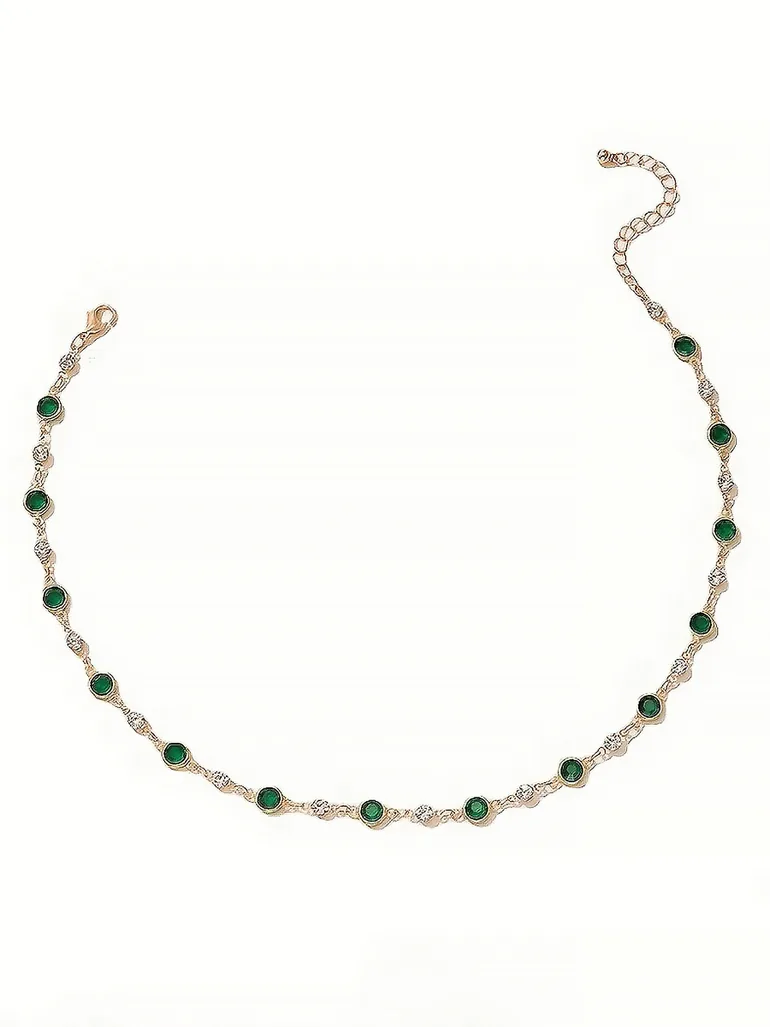 Embellished Link Necklace - 2