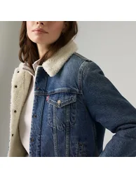 Original Sherpa Trucker Denim Jacket - 3