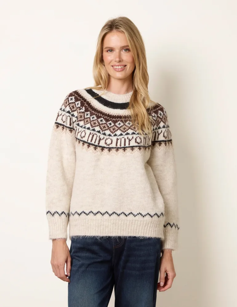 Fair Isle Knit Jumper - 2