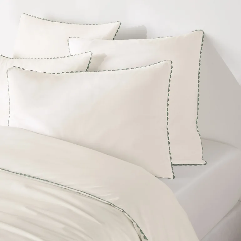 Elya Pillowcase in Cotton Percale - 4