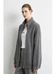 Sequin Yarn Knit Jacket - 2