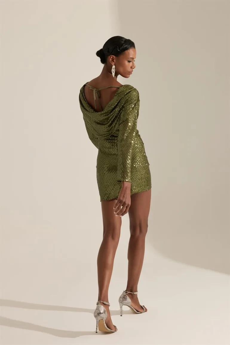 Chaster Sequin Mini Dress - 2