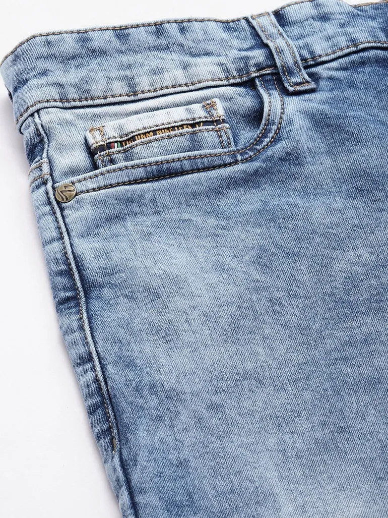 Men Slim Fit Solid Jeans - 6