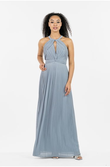 TFNC Berni Blue Grey Maxi Dress product thumbnail 4