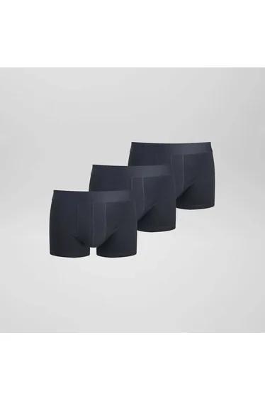 Pack of 3 plain boxers Black
