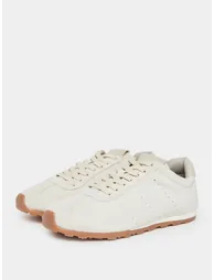 Women Grey Suede Sneakers - 1